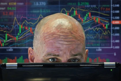 chart pertumbuhan saham kemasan chip AI